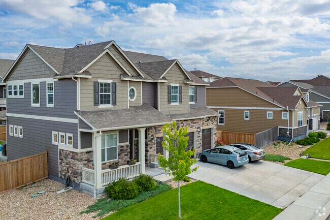 In Lewis Pointe in Thornton, Colorado, modern craftsmen homes blend tradition and innovation, offering character-filled designs that stand the test of time.