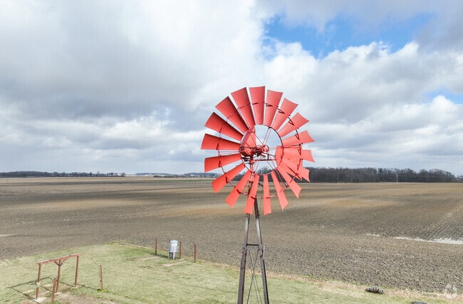 Windwills are a common site on farms around Radnor.
