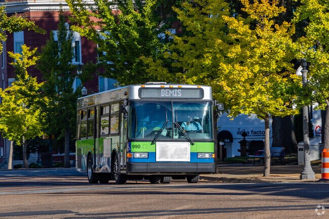 Jackson Transit Authority has bus routes that run through the heart of Hicksville.