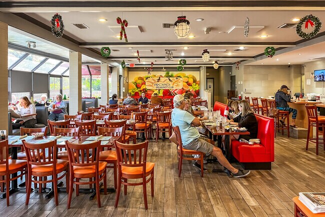 Proino breakfast club has been voted the #1 breakfast place in Collins Estates multiple years in a row.