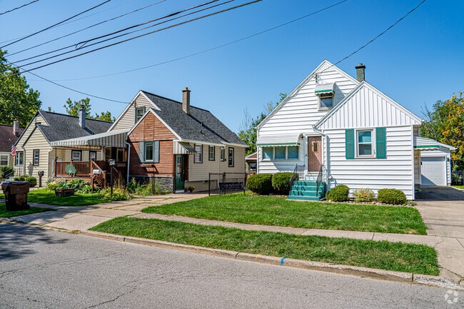 Despite their similar builds, the exteriors of Sloan bungalows vary wildly from house to house.