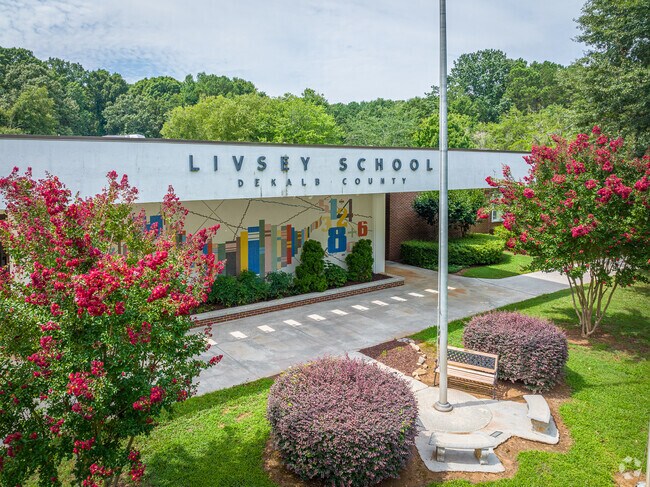 Livsey Elementary School is home to the leopards in Tucker.