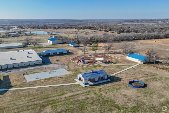 Pretty Water Public Schools have ample space for kids to run and play at recess.
