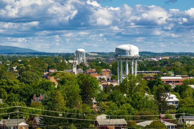 The Carrollton neighborhood sits on the southern edge of Downtown Frederick.