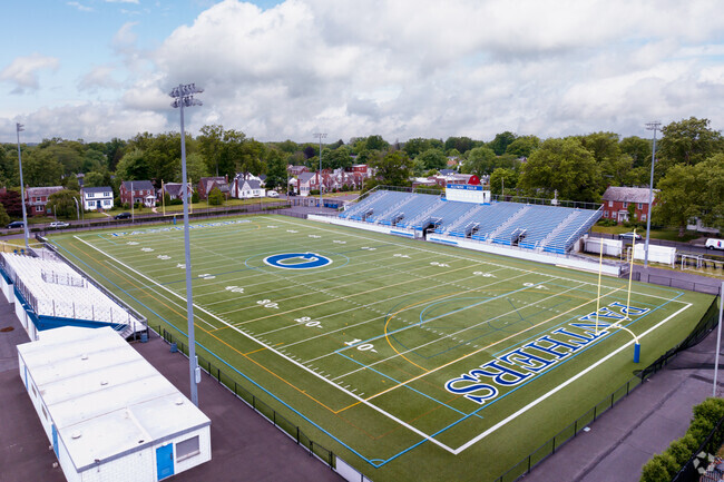 Quakertown Elementary School has a staff of over 50 adults.