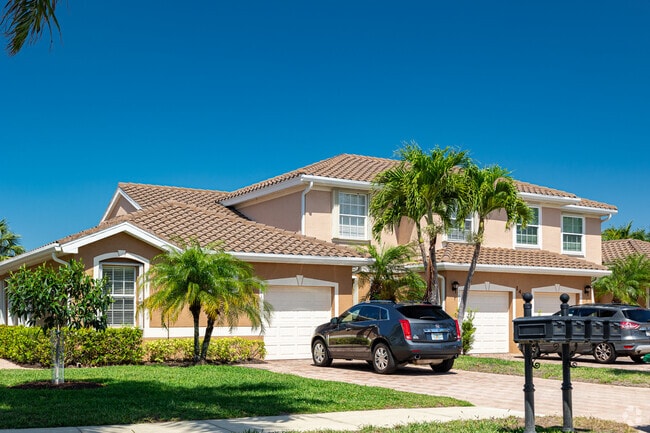 Reflection Lakes has a large number of condominiums built in a Mediterranean style.