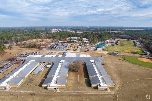 Mac Williams Middle School is located next door to Cape Fear High School.