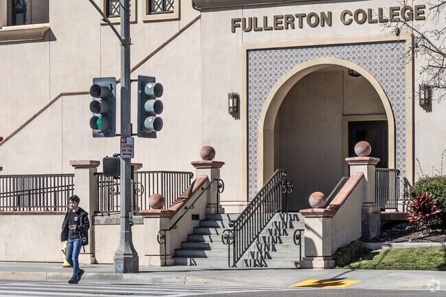 Fullerton College partners with Katella High School in Anaheim.