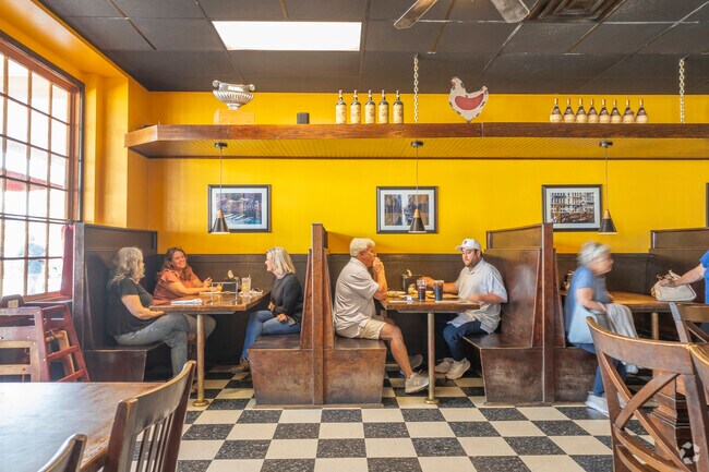 Locally owned businesses add a unique charm to the area's commercial landscape.