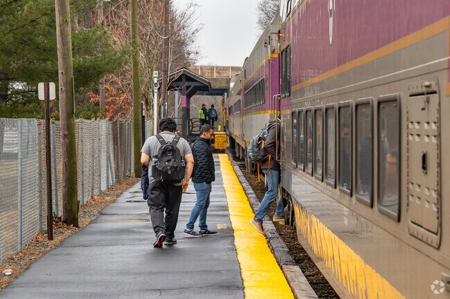 Greenlodge residents can easily commute from Dedham Corporate Center.