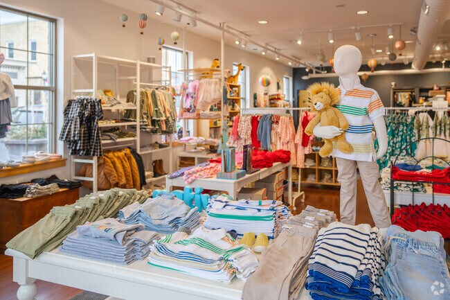 Tradition Children's Market in Downtown Middleton features a curated selection of apparel.