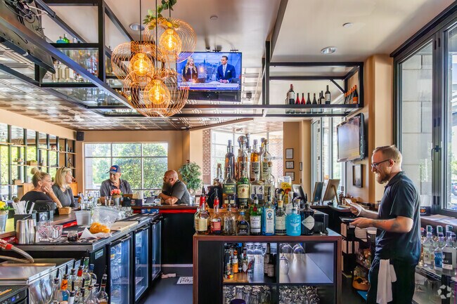 Stop by Local Provisions for American cuisine and master cocktails in Jonesville.