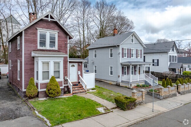 Historic homes and small plots of land are common in parts of Brookside.