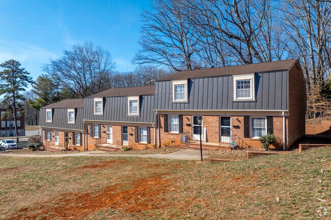 Communities of Townhomes are common in Uptown Martinsville, with prices being very affordable.