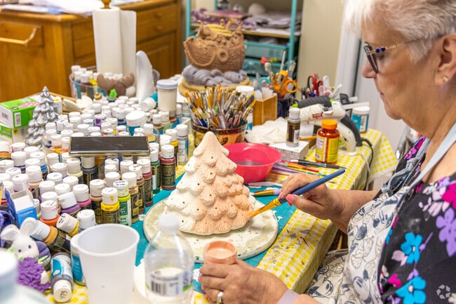 Fran's Ceramics & Gifts in nearby Bristol, NH offers classes and many unique gifts for sale.