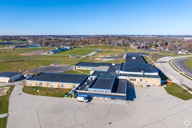 A view of Lincoln Elementary School in Hartford.