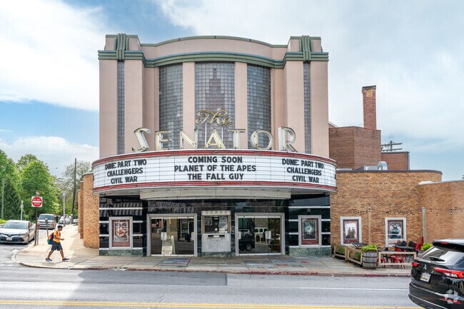 The Senator Theater in Loch Raven is a great spot to see a movie.