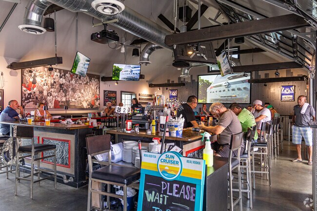 Millbrook Tavern, located at the Englishtown Auction Flea Market is a great place to relax with with a cold drink and quick bite between shopping.