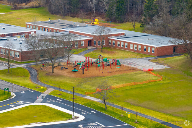 K C Heffernan Elementary School has a nice playground.