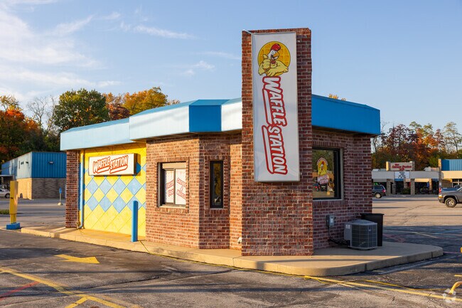 The famous Fort Wayne Waffle Station.