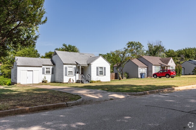 Mid Tulsa homes vary in types, but among them are builds from the 20's.