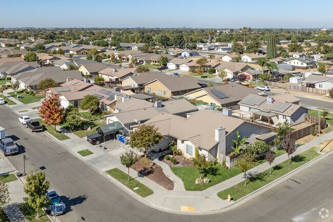 South Merced has many quiet areas filled with single family homes.