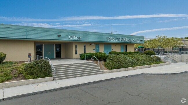 A view to the main office at Chaparral High School.