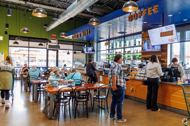 Brooktree North locals love starting their day with a coffee, a deli sandwich, and a Whole Foods run.