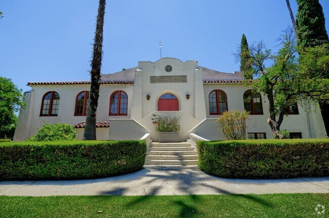 Southwestern Academy has a Spanished-inspired design.