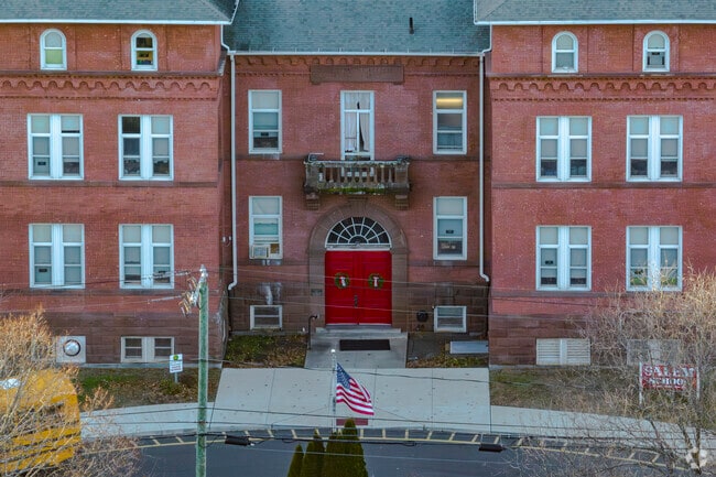 Salem Elementary School at 124 Meadow Street in Naugatuck, CT.