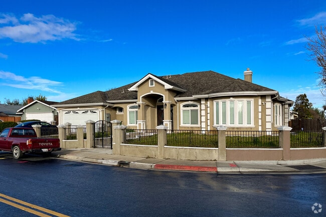 A large corner lot home located in Meadows, San Jose, CA.