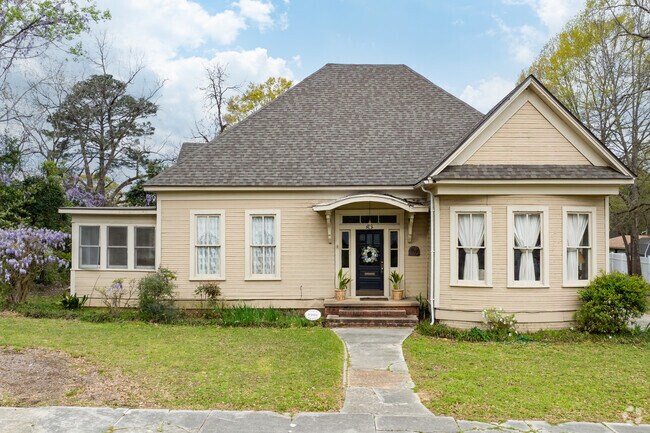 A one story Queen Anne Cottage is one of the many home styles found in Minden.