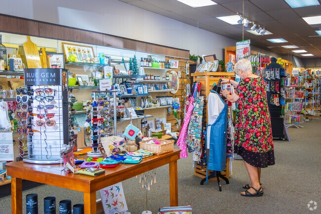 Blue Bench Gifts & Decor in downtown Seward has a variety of different gifts and trinkets to explore.
