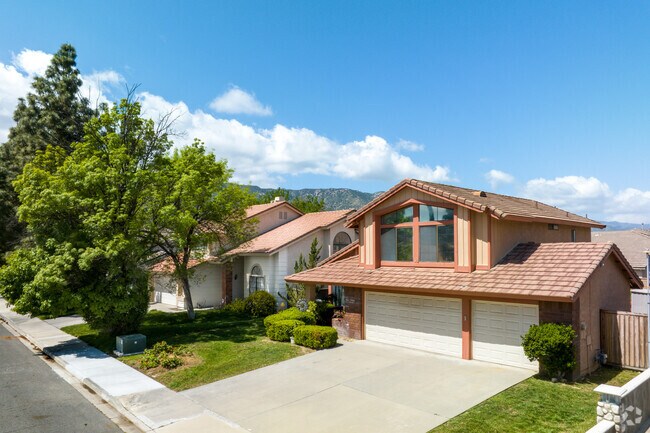 Home with large windows for great views located in Lakeland Village CA.