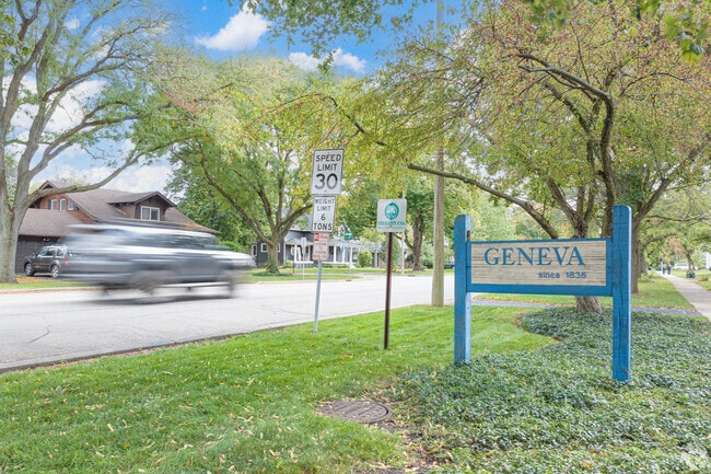 Southwest Geneva welcomes all to its quaint town.