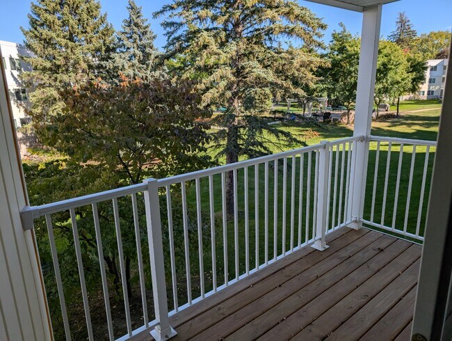Deck Overlooking Courtyard