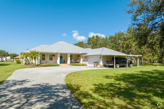 Homes in Alva dispose of vast driveways and covered parking.