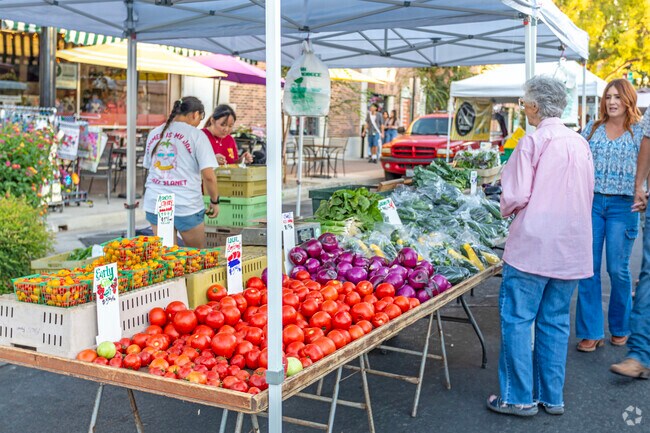 Veggies straight from the farm are waiting at the Old Town Clovis Farmer's Market in Clovis.