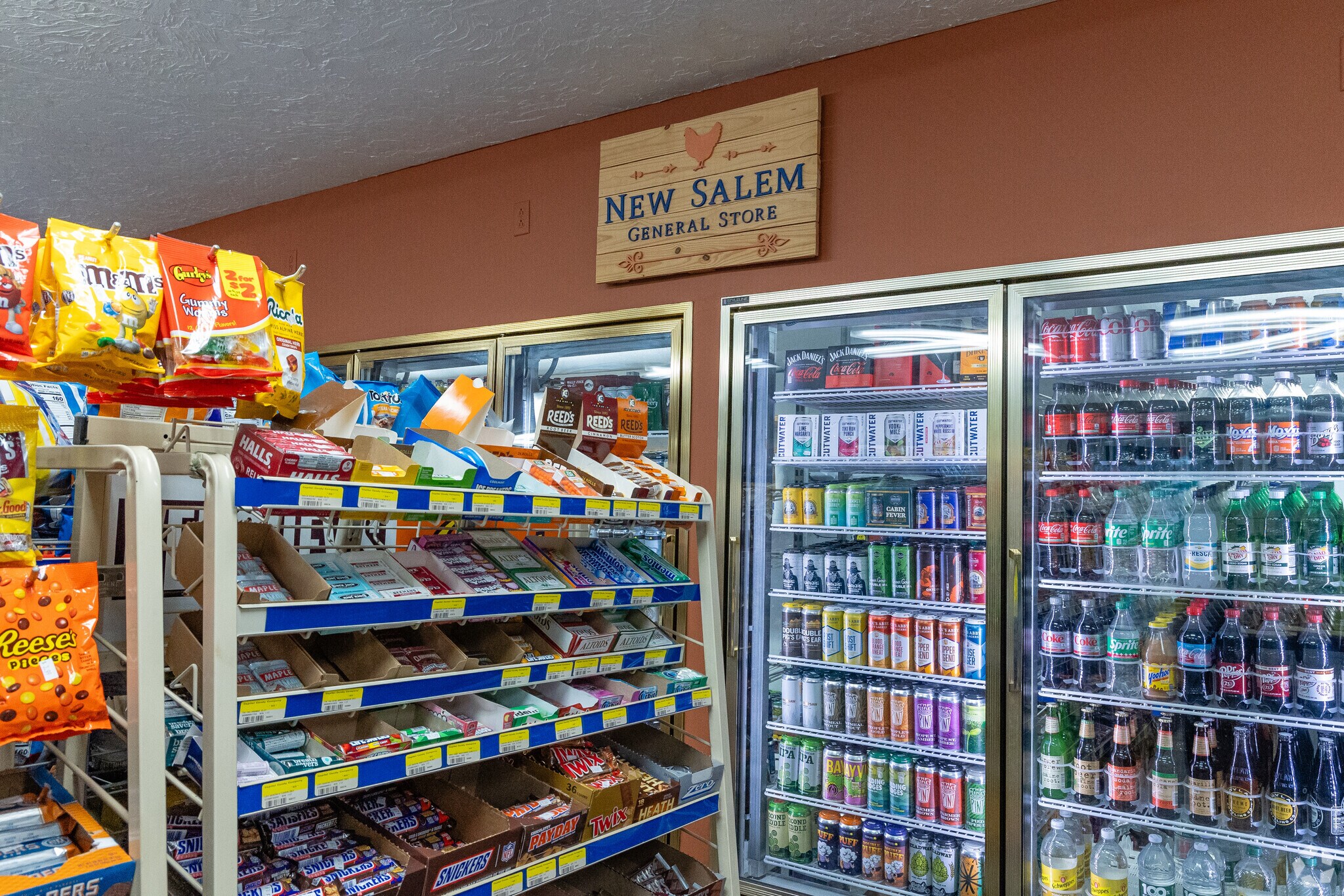 New Salem General Store supports local vendors.