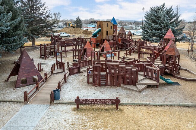 Big Orv’s Playground is a nod to Elko’s Old West vibes.