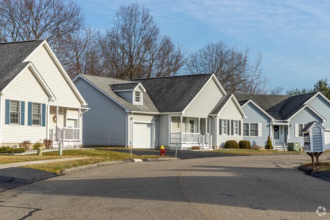 Fennwyck Estates is a welcoming 55+ community in Newington, offering charming homes and a peaceful, neighborly atmosphere.