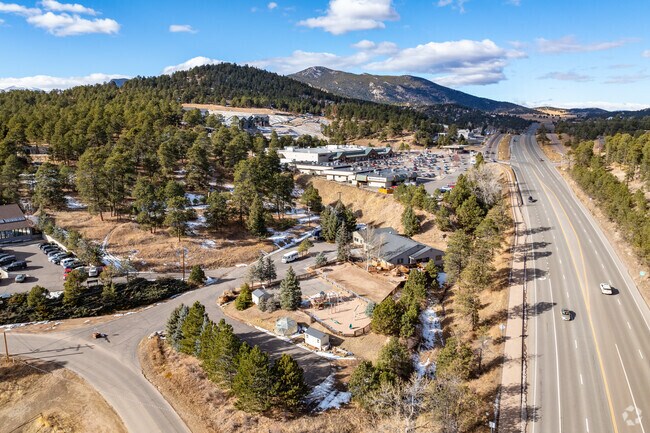 Montessori School of Evergreen sits just off Hiway 74.