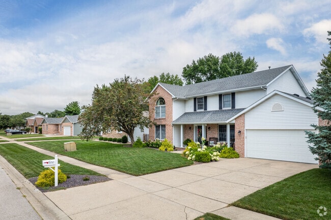 Koke Mill has many new traditional style homes.