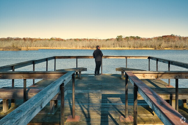 At Appomattox River Regional Park, residents of Fort Gregg-Adams can enjoy scenic vistas.