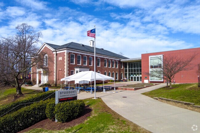 Stoddert Elementary School serves students in Glover Park from preschool to fifth grade.