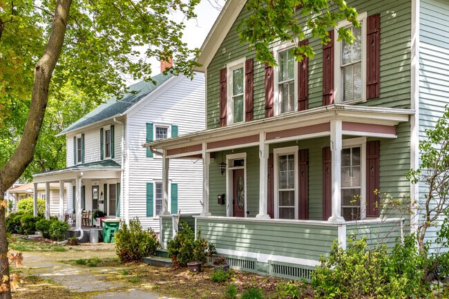 Many historic homes in Fairfield have been kept up or renovated.