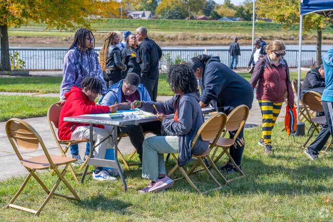Make your own arts and crafts at the Waterfront Art Festival.