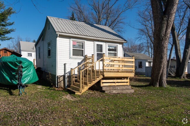 Smaller cottage style homes are common throughout the city.
