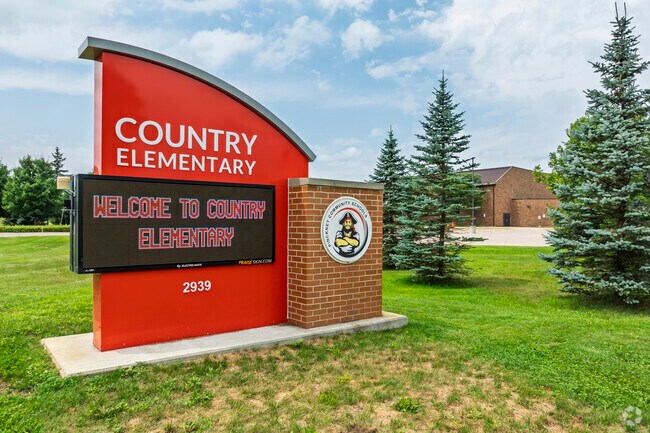 Country Elementary School offers a dynamic learning environment.