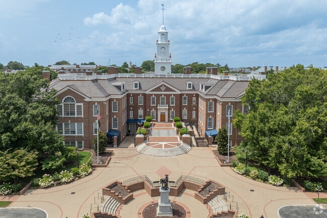 Delaware Legislative Hall in Dover is the capital building for the state of Delaware.